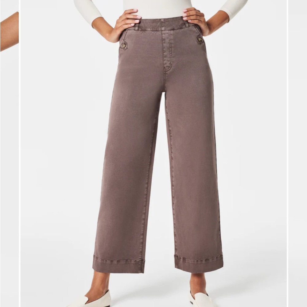 Spanx stretch twill pants.